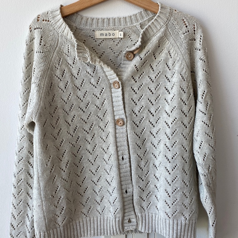 mabo knit cardigan sweater